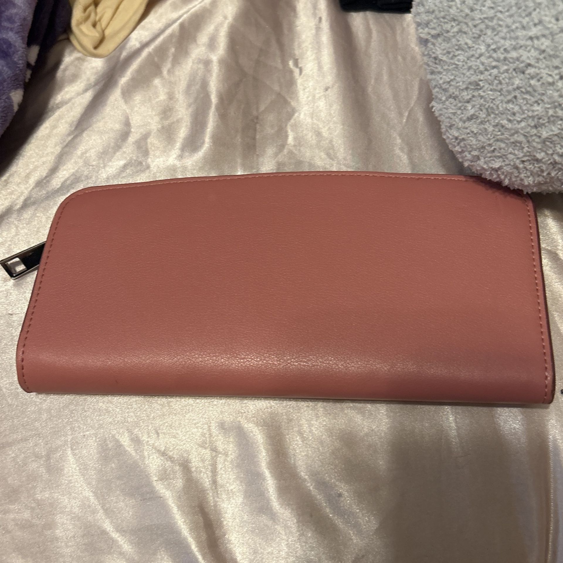 Plain Dusty Pink Wallet