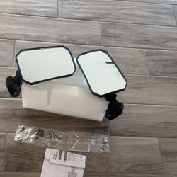 Wrangler Mirrors Doors Off Compatible With Wrangler TJ JK & Unlimited, Wrangler JK Side Mirrors For Wrangler 1(contact info removed), Wider View No Vi