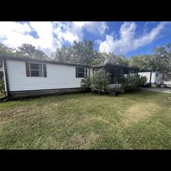 Lake Panasoffke Canal Mobile Home With lot Include