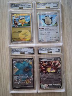 AGS Pokémon Graded Card Lot - Individual Price or $75 All