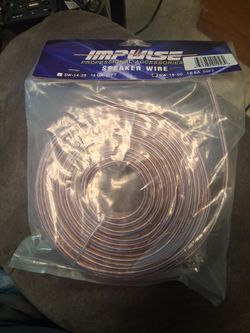 Impulse 50 ft 16 Gauge Speaker wire Brand New