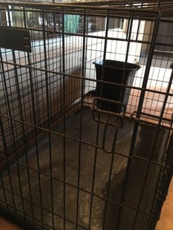2 door extra large dog kennel/crate