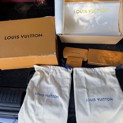 AUTHENTIC LOUIS VUITTON Storage Shoe Box (Empty Box-Drawer Style)