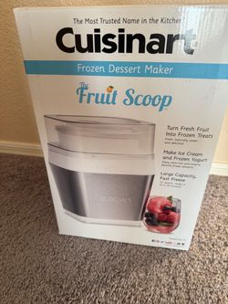 NEW IN BOX Cuisinart Frozen Dessert Maker