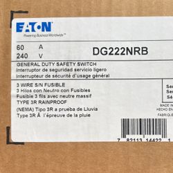 60amp Eaton Disconnect 