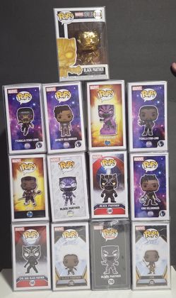 Marvel Black Panther Funko Pops