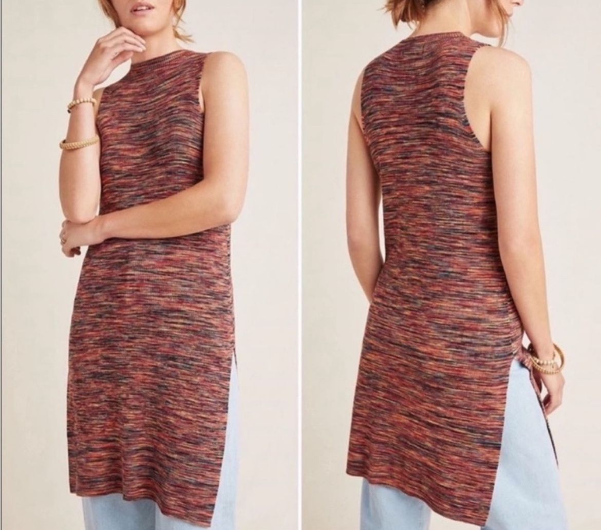 Anthropologie Tami Knit Tunic Top