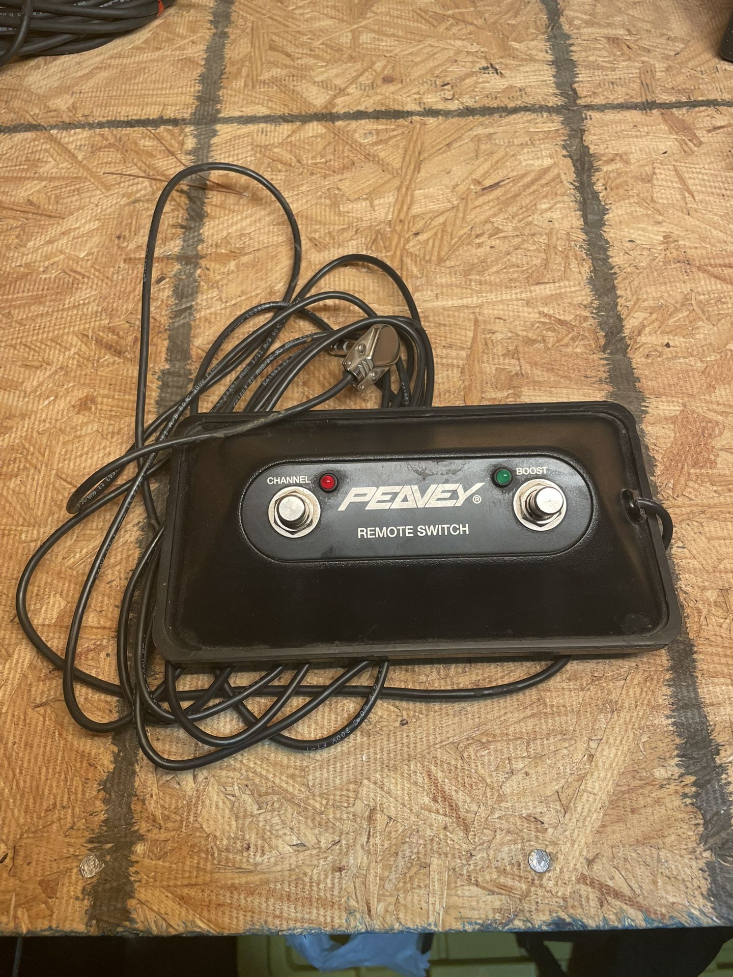 Peavey Remote Switch Foot Pedal For Electric Guitar 
