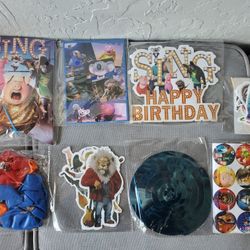 Sing Party Decor 