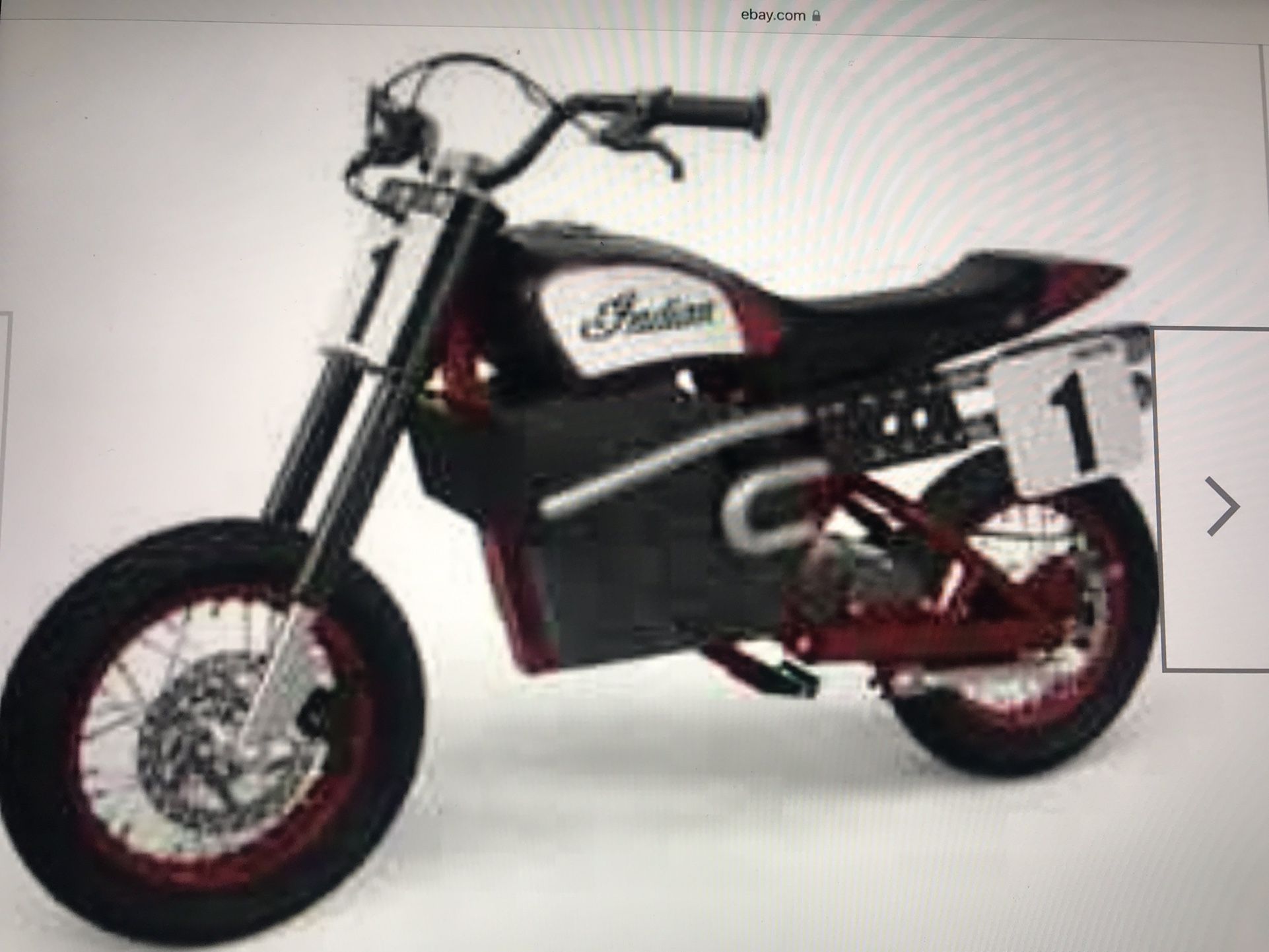 Indian Electric Flat Track eFTRjr 750