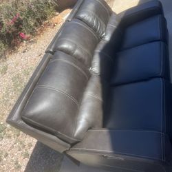 Electric Leather Recliner 