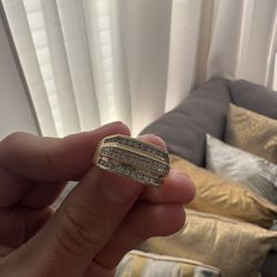 14k Ring Real Diamond 