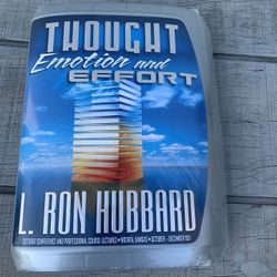 Scientology Thought, Emotion & Effort Lectures by L. Ron Hubbard Audio CD Set