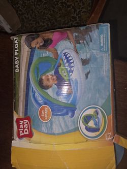 Baby float swimming