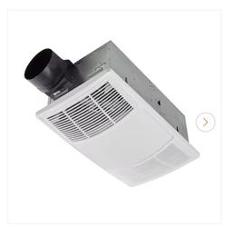 Ceiling Bathroom Exhaust Fan With Light And 1300-Watt Heater”