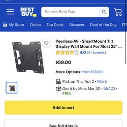 Peerless-AV Tv mount