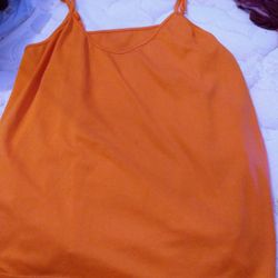 Orange Taint Top