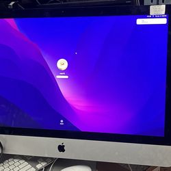 iMac A1419 27” 2015 i5 CPU 16GB Memory 1TB Fusion Drive. SSD + HD Keyboard Mouse Monterey OS