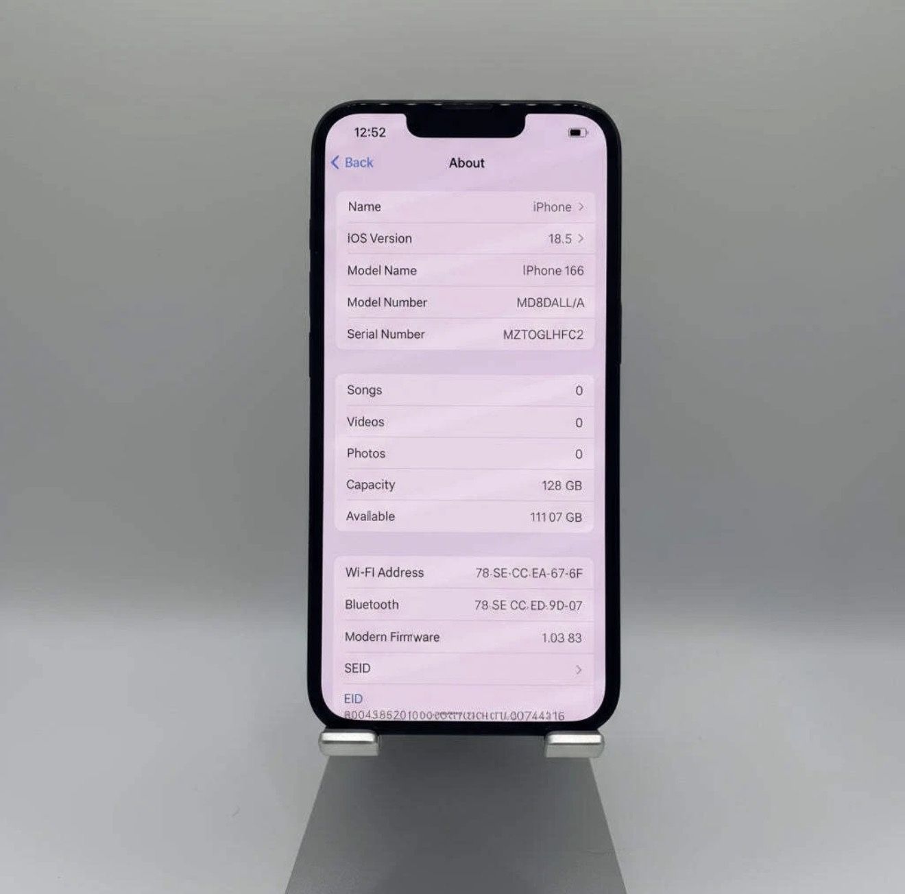 APPLE IPHONE 16e 128 GB AT&T