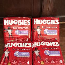 Huggies size 4 bundle sale 4 for $28