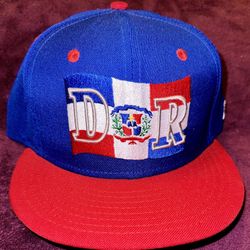 New Era Brand Dominican Republic Hat Snapback