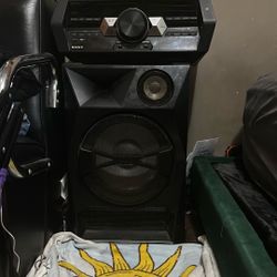 Sony Shake Receiver And Speakers