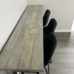 Bar Table and Chairs