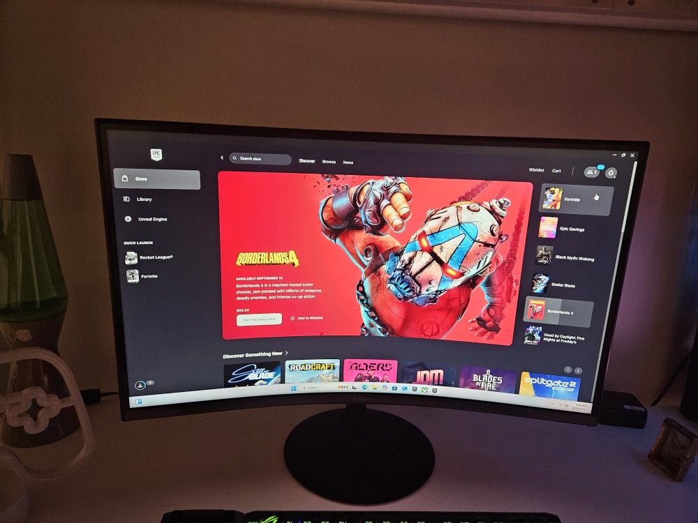 Custom Built PC Lian Li Case