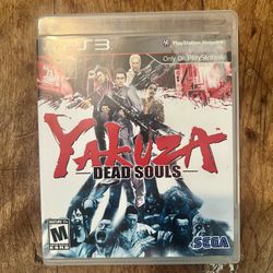 Yakuza Dead Souls - PS3