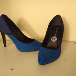 New Chinese Laundry Two Tone Suede-like Heels