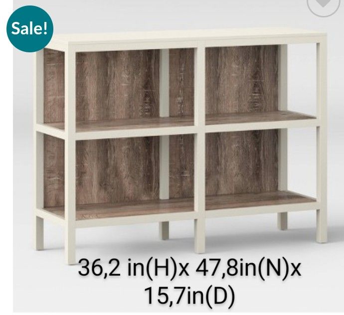 Brand New 36,2 Hadley Horizontal Bookcase Shell