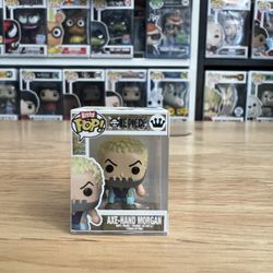BITTY Axe-Hand Morgan One Piece Funko Pop Anime Manga Animation Vinyl Figure Toy