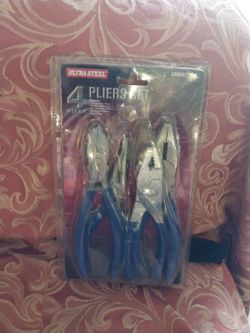 ULTRA STEEL  4pc PLIERS set