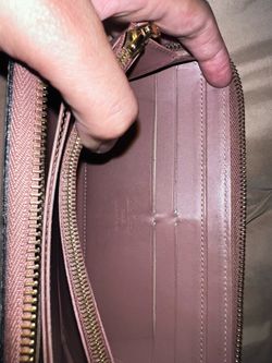 Cartera/Wallet Louis Vuitton auténtica – Rosa, excelente precio