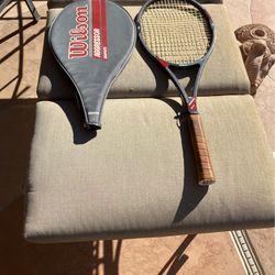 Wilson 95 Graphite Aggressor Tennis Racket 4-38”