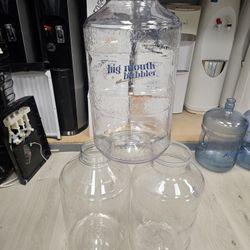 2 Ported Siphonless & 1 Siphon 6 Gallon Big Mouth Bubbler® Plastic