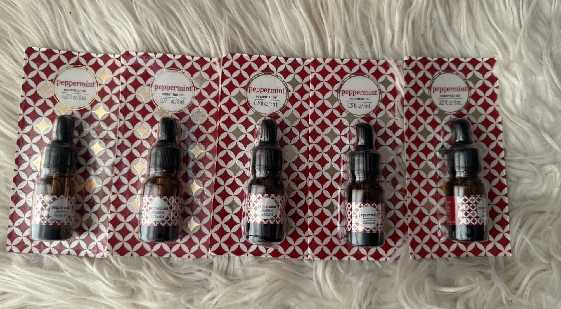 Brand New Peppermint Essential Oils Set 5x8ML(cash & pick Up Only)