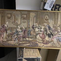 Unique Vintage Belgium Upholstery Embody 3/D