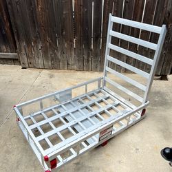 Trailer hitch carrier