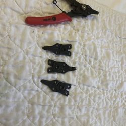 Performance Tool W1159 5 Pc Comb Snap Ring Plier Set