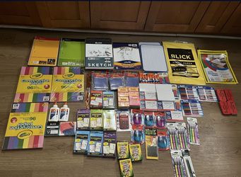 Brand New School Supplies Ava Now Tons Of It 