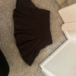 Brown Skirt 