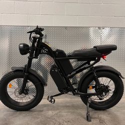 48V/750/1000W Electric E-Bike/Dual Batteries/30mph/30-60 Miles Range