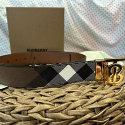 Burberry Men’s TB Belt Size 85