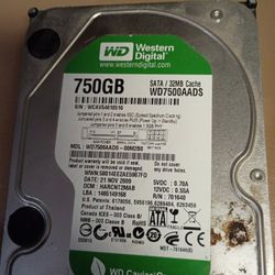 Western Digital 750gb