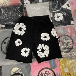 Black Denim Tears Shorts