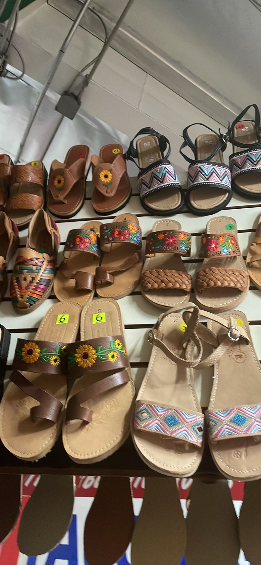 Leather Sandals For Women / Huaraches Para Mujer