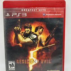 Resident Evil 5 (Playstation 3 PS3 Video Game) 