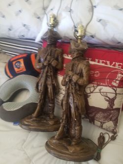 Vintage 1979 Lamps. $50