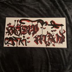 Soupman In Caligraphy